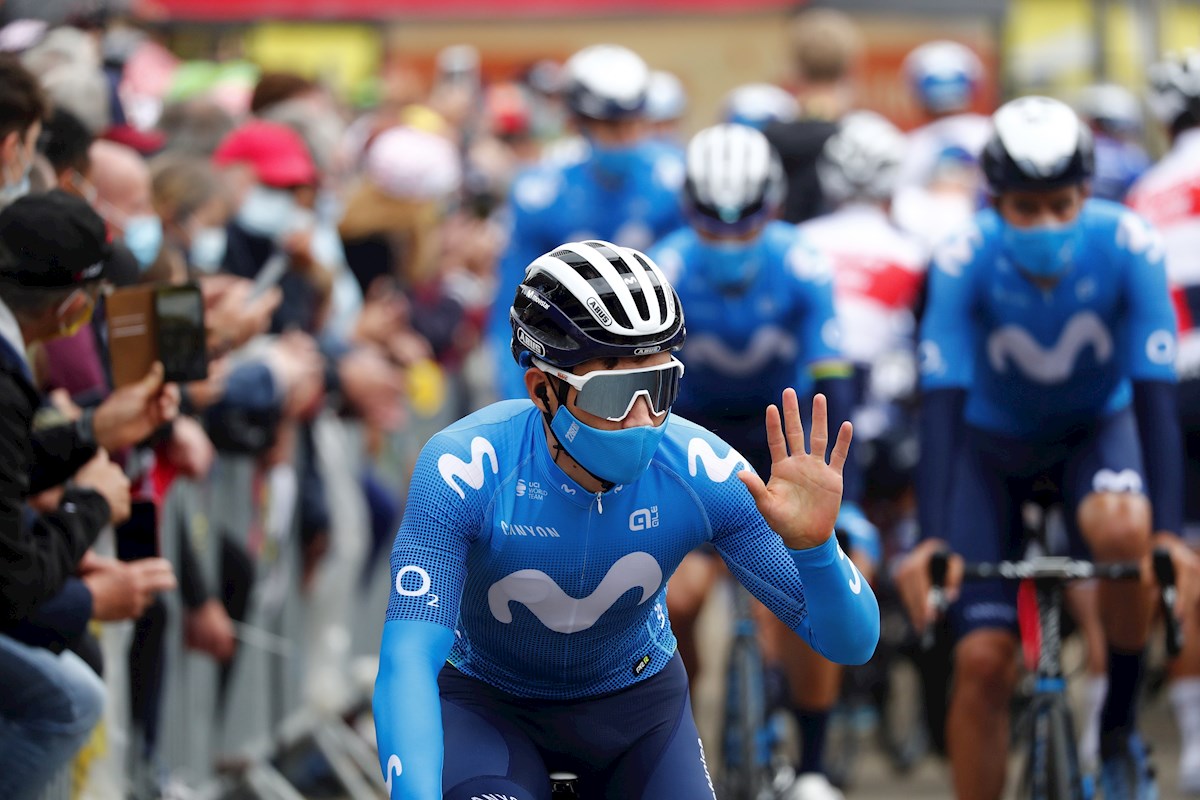 Colombiano 'Superman' López fue de los grandes afectados de la caída masiva del Tour de Francia ...