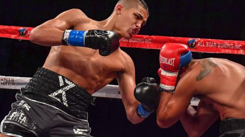 Xander Zayas, brillante promesa del boxeo de Puerto Rico.