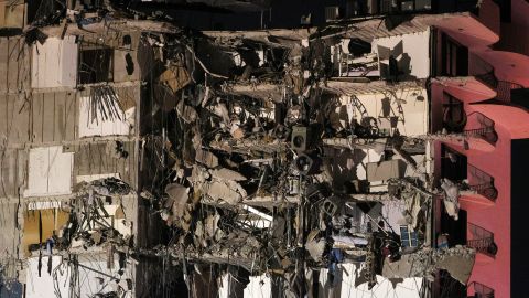 Residential Building In Miami Partially Collapsed