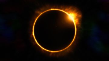El eclipse solar será visible este lunes 8 de abril.