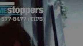 El sospechoso huyendo en bicicleta.