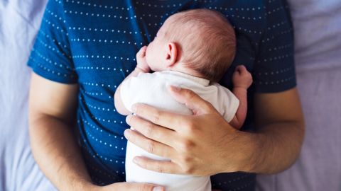 Padre estrés postraumático parto