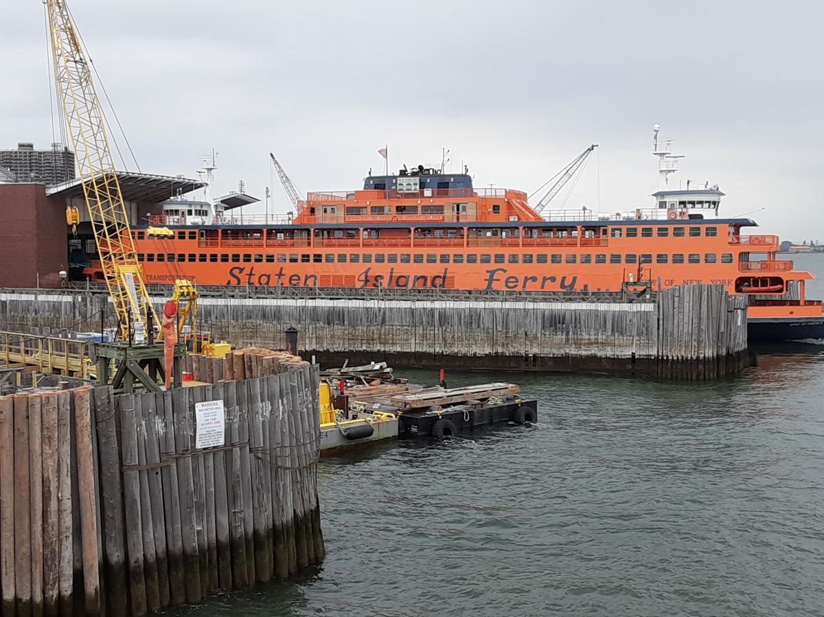 Terminal del ferry en Staten Island, NYC.