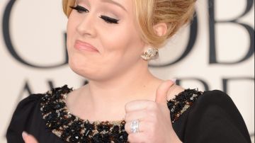 Todo indica que la cantante Adele tiene nuevo galán y que anda muy entusiasmada.