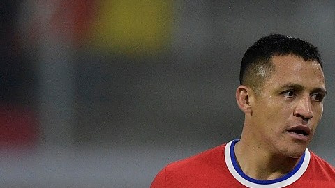 Alexis sufrió una lesión del plantar delgado antes de iniciar la Copa América.