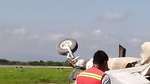 Cae avioneta en Durango, México.