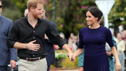 Meghan Markle y el príncipe Harry, los duques de Sussex.