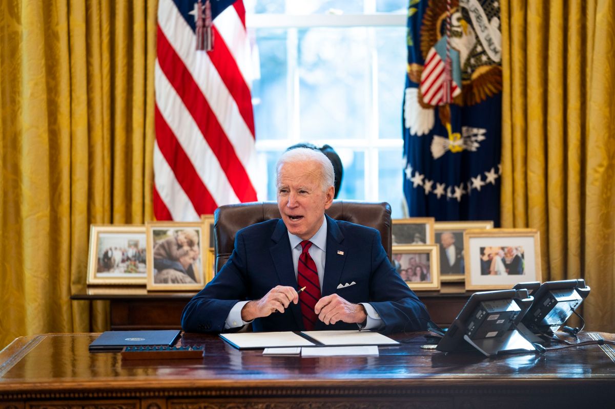 El presidente Biden celebró el acuerdo bipartidista para su plan de infraestructura.