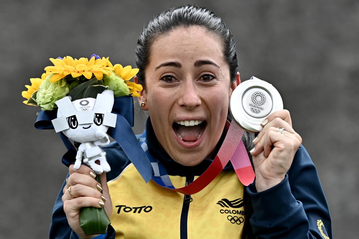 Tokyo: Mariana Pajón, the girl who wanted to beat the boys and now has 3 Olympic medals (two golds and one silver)
