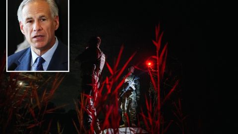 El gobernador Greg Abbott eleva su discurso contra inmigrantes.