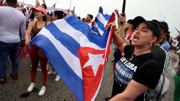 Tanto en Cuba como en otros países se han realizado protestas contra el régimen. /Getty Images