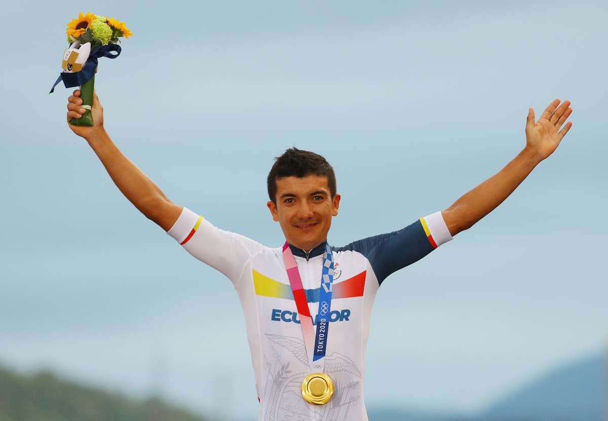Richard Carapaz, el histórico: el ciclista conquistó la primera medalla de  oro para Ecuador y Latinoamérica en Tokio 2020 - El Diario NY