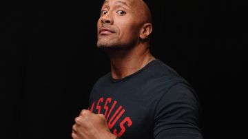 El actor Dwayne Johnson es también conocido como "The Rock", por su época en la WWE.
