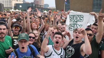 Milwaukee y su fiesta de campeonato en la NBA