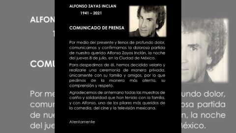 Alfonso Zayas actor del cine de ficheras de México muere a los 80 años