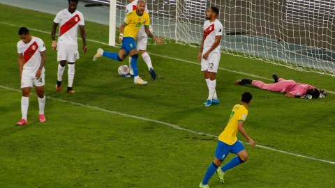 La asombrosa asistencia de Neymar