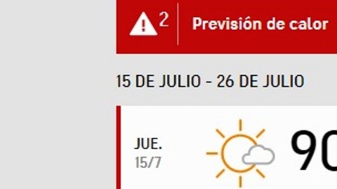 Lanzan alerta por una nueva ola de calor hoy y mañana en Nueva York