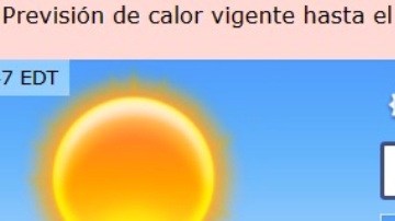 Pronóstico para próximas horas.