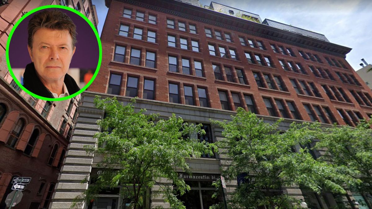 Venden al antiguo apartamento de Manhattan que perteneció a David Bowie. 