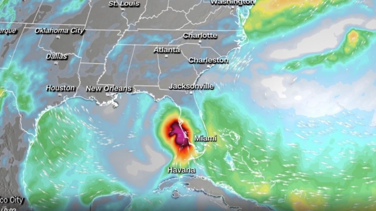 El huracán Elsa tocó tierra en Florida.