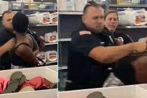 Policía de Nueva York golpea en la tráquea a mujer en un Walmart: ya fue suspendido