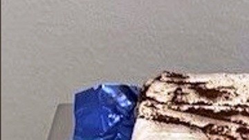 El falso postre incautado en Maine.