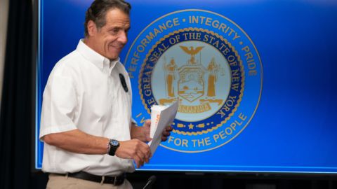 El gobernador de NY Andrew Cuomo renunció al cargo el 23 de agosto de 2021.