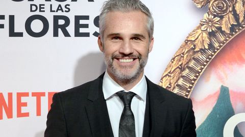 Juan Pablo Medina en la presentación de "La Casa de las Flores" (Netflix).