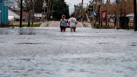 Huracan Ida en Louisiana