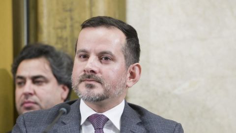 Ajmal Ahmady durante su período como presidente del BCA