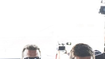 Messi junto a su familia rumbo a una nueva aventura.