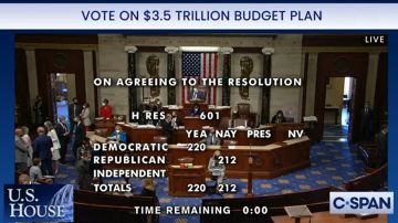La Cámara de Representantes aprobó debatir sobre el presupuesto de $3.5 billones de dólares.
