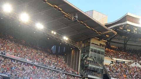 Cristiano Ronaldo hizo que se llenara el Santiago Bernabéu en su presentación en 2009.