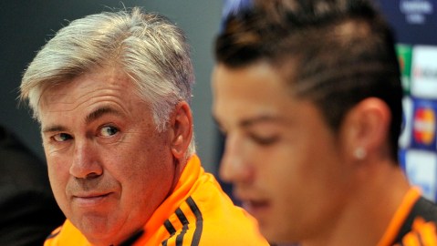 Ancelotti ya dirigió a Cristiano en dos temporadas en el Real Madrid.
