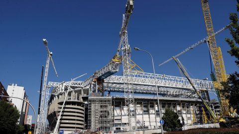 Las obras siguen su marcha hasta completar la obra con la que sueña el madridismo.