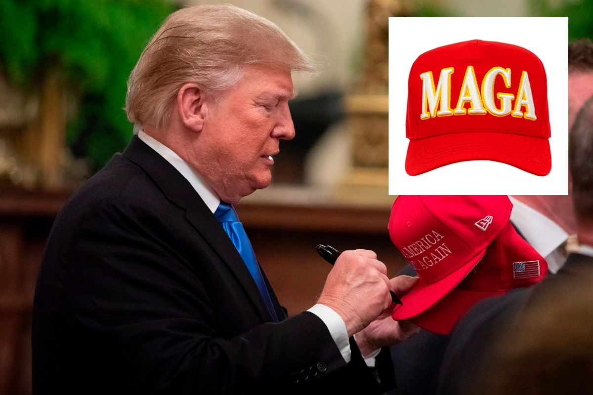 Trump claims to be a “fashion designer” and launches his new MAGA cap