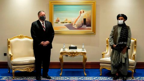 El exsecretario de Estado, Mike Pompeo, afinó los detalles del Acuerdo de Doha.