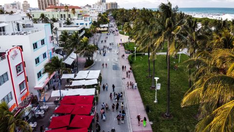 Ocean Drive en Miami Beach