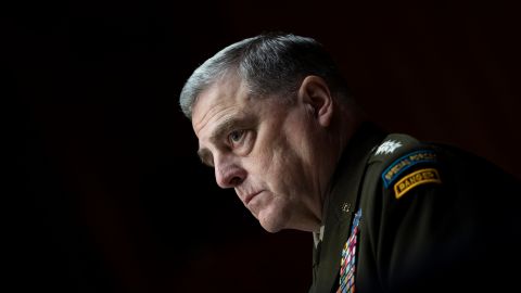 El general Mark Milley, presidente del Estado Mayor Conjunto,