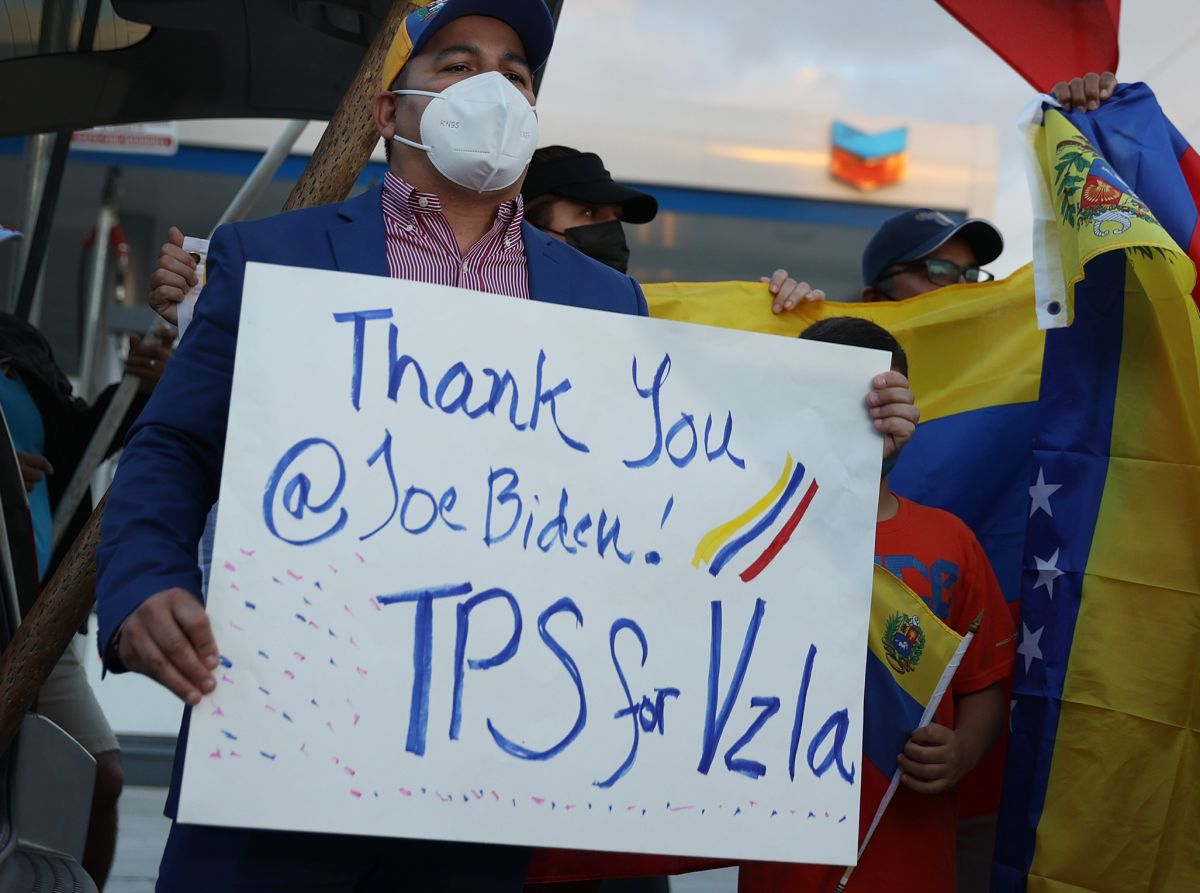 El TPS de Venezuela fue aprobado por el gobierno de Joe Biden.
