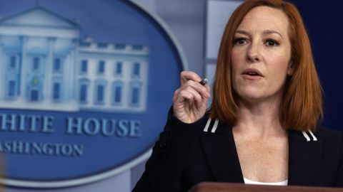 Jen Psaki en la Casa Blanca