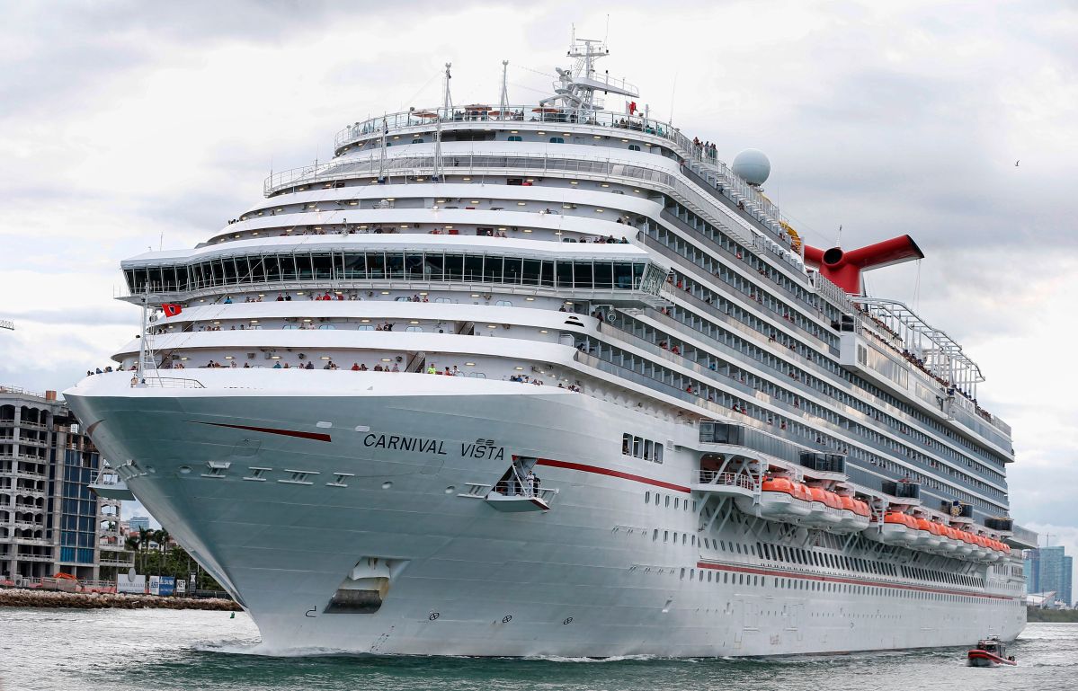 Crucero "Carnival Vista", junio 2018.