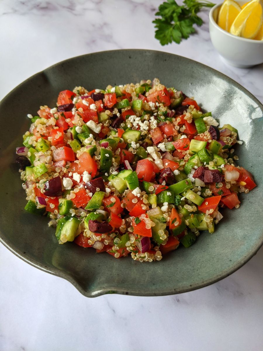 Recipe: Greek Quinoa Salad