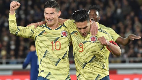 James y Falcao lideraron a Colombia en el Mundial de Rusia 2018.