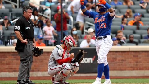 Báez viene de ser el héroe de los Mets ante Miami Marlins.