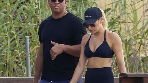Alex Rodríguez tiene nueva novia y nueva compañera para hacer ejercicio: Melanie Collins.