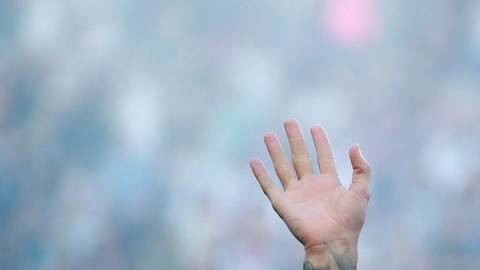 El argentino recibió su primera ovación en su nueva casa.