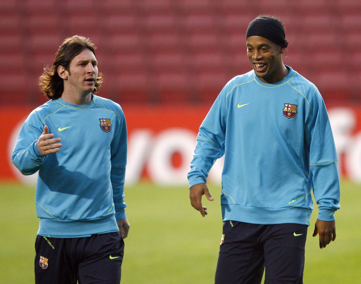 “I smell like Champions”, says Ronaldinho after Messi’s arrival at PSG