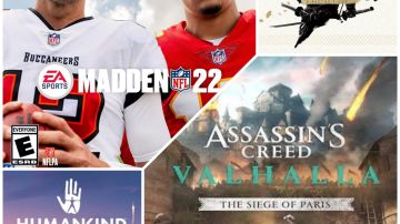 Ghost of Tsushima Director's Cut, Madden NFL 22, Humankind y Assassin's Creed Valhalla: El asedio de París