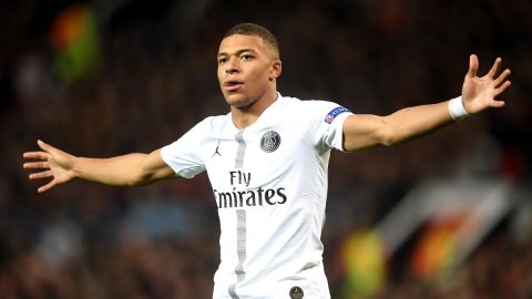 Mbappé llegó al PSG en 2017 desde el Mónaco.